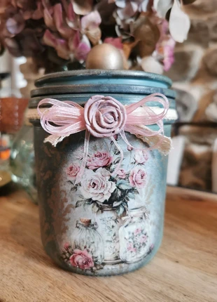 Joli Pot à terrine en verre Le parfait relooké, marque: La Déco de Mag, état: Neuf avec étiquette, 14,50 €, 15,93 € Protection acheteurs incluse