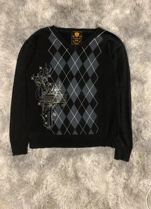 Pull col V - Vintage/2000’s - Taille L - Très bon état - Logo brodé devant - Noir, marque: Vintage Dressing, état: Très bon état, taille: L, 27,00 €, 29,05 € Protection acheteurs incluse
