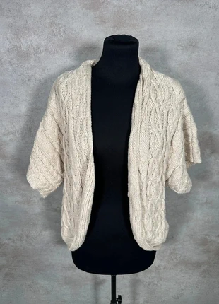 Cardigan Torsadé Vintage Cable Knit Hiver coldwater creek beige torsade ample en maille taille M, marca: Vintage Dressing, estado: Muito bom, tamanho: M / 38 / 10, €10.00, €11.20 inclui Proteção do Comprador Pro