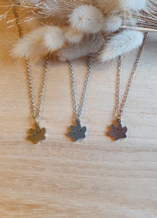 Collier patte de chien / chat en acier inoxydable, brand: Tendance, condition: New with tags, €8.50, €9.63 includes Buyer Protection Pro