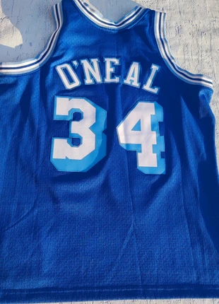 Maillot NBA Shaquille O'Neal retro Los Angeles, marque: Mitchell & Ness, état: Neuf sans étiquette, taille: L, 42,00 €, 44,80 € Protection acheteurs incluse