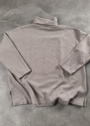 Pull col montant Stradivarius maille côtelée oversize taupe – Femme L, marque: Stradivarius, état: Très bon état, taille: L / 40 / 12, 5,00 €, 5,95 € Protection acheteurs incluse