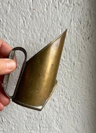 Mesure en laiton art populaire ancien, brand: ancien, condition: Very good, €10.00, €11.20 includes Buyer Protection Pro