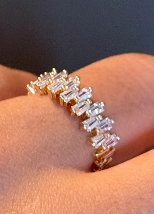 💛 Bague plaquée or – Pierre brillante & finition raffinée, brand: Argent, condition: New with tags, size: Adjustable, €10.00, €11.20 includes Buyer Protection Pro