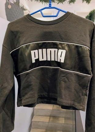 Puma cropped Sweater oliv Logo Gr XS , wie Neu, brand: Puma, condizioni: Ottime, taglia: XS / IT 38 / EU 34, €13.00, €14.35 include la Protezione acquisti