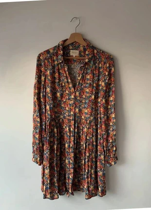 Robe d’été légère Sézane avec motif à fleurs / multicolore / taille 36, brand: Sézane, condition: New without tags, size: S / 36 / 8, €80.00, €84.70 includes Buyer Protection
