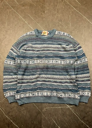 True Devred made vintage coogi style 3d sweater - L, brand: Vintage Dressing, condition: Very good, size: L, €34.00, €36.40 includes Buyer Protection Pro