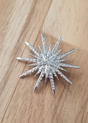 Magnifique broche cristalline, originale et lumineuse, état: Neuf sans étiquette, 3,00 €, 3,85 € Protection acheteurs incluse