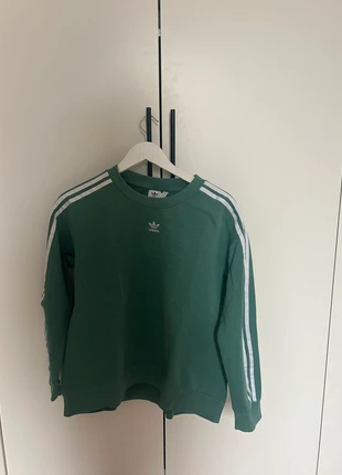 Adidas Sweatshirt – Grün/Blau/Türkis – Logo Stick – Größe S, brand: adidas, condizioni: Ottime, taglia: S / IT 40 / EU 36, €35.00, €37.45 include la Protezione acquisti