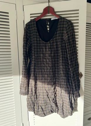 Robe Myrine Antwerp XS – Motif carreaux, doublée, coupe bouffante, marque: Myrine, état: Bon état, taille: XS / 34 / 6, 10,00 €, 11,20 € Protection acheteurs incluse