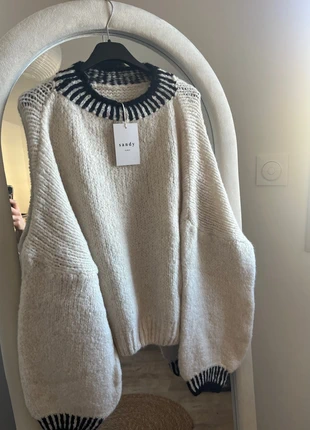 Pull femme, marca: sandy paris, estado: Nuevo con etiquetas, tamaño: Talla única, 35,00 €, 37,45 € Protección al comprador incluida