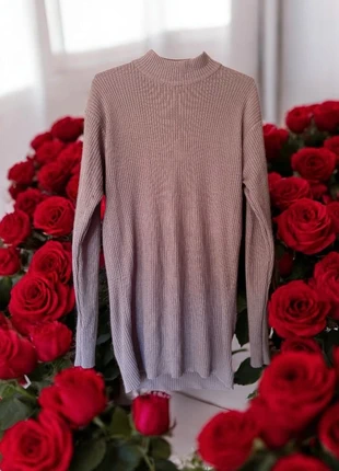 🌹 Robe Pull grise Col Montant Côtelée - Taille Unique🌹, état: Bon état, taille: Taille unique, 7,00 €, 8,05 € Protection acheteurs incluse