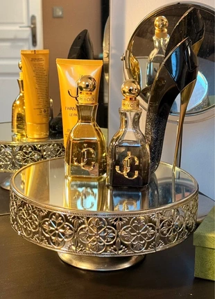 Plateau présentoir argenté/miroir, marque: nesaitpas, état: Neuf sans étiquette, 10,00 €, 11,20 € Protection acheteurs incluse