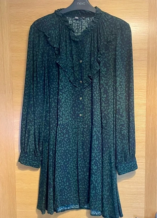 Zara Dark Green and Black Mini Dress, Size M, brand: Zara, condition: Very good, size: M / UK 12-14, £10.00, £11.20 includes Buyer Protection