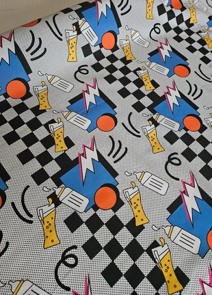 Imprimé biberons / bière 🍺 - Tissu de créatrice en édition limitée, marque: TISSU, état: Neuf sans étiquette, 9,00 €, 10,15 € Protection acheteurs incluse