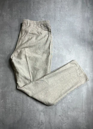 Pantalon en lin G.T.A beige taille 50, merk: G.T.A, staat: Heel goed, maat: W40 | FR 50, € 10,00, € 11,20 inclusief Kopersbescherming Pro