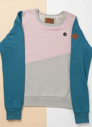 Kazane tricolor sweatshirt with embroidered logos, marca: Bombers, estado: Muy bueno, tamaño: M, 16,00 €, 17,50 € Protección al comprador incluida