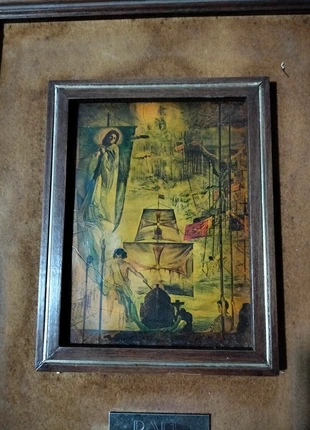 El cuadro es antiguo., marque: El, état: Neuf sans étiquette, taille: Simple (135-150 cm x 200-220 cm), 10,00 €, 11,20 € Protection acheteurs incluse