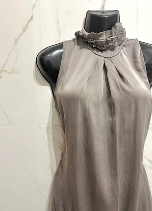 Golden Silk dress / vestito in seta, marque: Boutique Italiana, état: Très bon état, taille: S / 36 / 8, 11,00 €, 12,25 € Protection acheteurs incluse