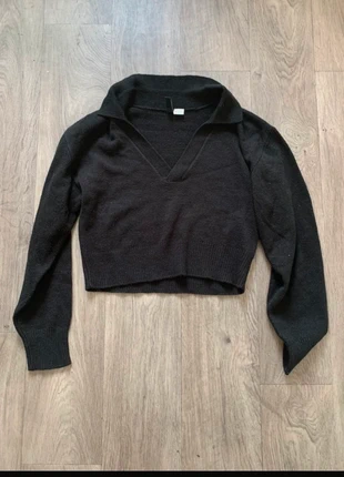 Pull noir manches longues, marque: H&M, état: Très bon état, taille: S / 36 / 8, 7,00 €, 8,05 € Protection acheteurs incluse