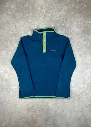 Polaire 1/4 Zip Half-zip Patagonia Synchilla Fleece Taille S Homme Bleu Marine et Kaki Snap-T, brand: Patagonia, condition: Very good, size: S, €42.50, €45.33 includes Buyer Protection Pro