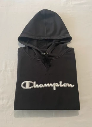 Sweat à capuche Champion homme – Noir – Taille XL – Logo brodé – Style streetwear, marque: Champion, état: Très bon état, taille: XL, 9,90 €, 11,10 € Protection acheteurs incluse