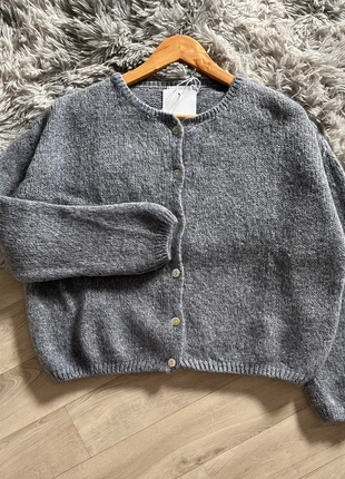 Gilet gris mohair taille unique, marke: Made In Italy, zustand: Neu, größe: M / 38 / 10, 35,00 €, 37,45 € beinhaltet Vinted-Käuferschutz Pro