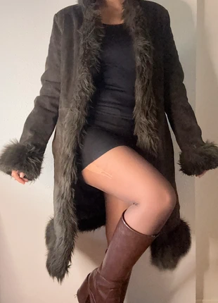 Manteau afghan vintage en cuir style pennylane witchy y2k, marque: Top Vintage, état: Très bon état, taille: M / 38 / 10, 119,00 €, 125,65 € Protection acheteurs (Pro) incluse