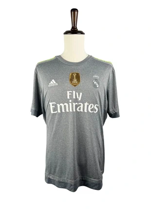 Grey Adidas Real Madrid 2015/16 Away Shirt, brand: adidas, condition: Very good, size: XL, £30.00, £32.20 includes Buyer Protection Pro