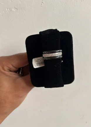 Bague en acier inoxydable et céramique neuve, marca: Boutique indépendante, estado: Nuevo con etiquetas, tamaño: 18,5 mm Ø / 19,5, 10,00 €, 11,20 € Protección al comprador incluida