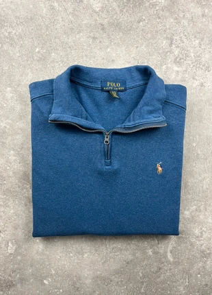 Pull 1/4 Zip Ralph Lauren Bleu S Homme, marke: Ralph Lauren, zustand: Sehr gut, größe: S, 59,00 €, 62,65 € beinhaltet Vinted-Käuferschutz Pro