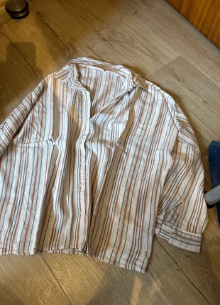 Chemise à lignes, marque: Promod, état: Très bon état, taille: XL / 42 / 14, 7,00 €, 8,05 € Protection acheteurs incluse