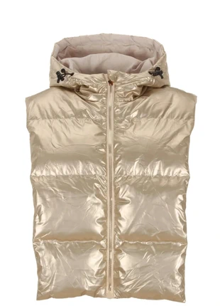 Capuche doudoune - Or et Beige -Gold & Silver, merk: Gold & Silver, staat: Nieuw met prijskaartje, maat: Universele maat, € 39,00, € 41,65 inclusief Kopersbescherming