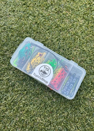 TopVisShop Kunstaas kikker set, merk: TopVisShop, staat: Nieuw met prijskaartje, € 10,00, € 11,20 inclusief Kopersbescherming Pro