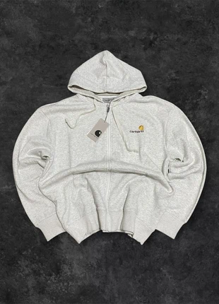 Carhartt Light Grey Zip Jacket, brand: Carhartt, condizioni: Nuovo con cartellino, taglia: L, €49.95, €53.15 include la Protezione acquisti