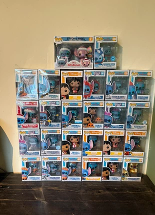 Lot Stitch Funko Pops, marca: Funko, estado: Bom, tamanho: Tamanho único, €400.00, €420.70 inclui Proteção do Comprador