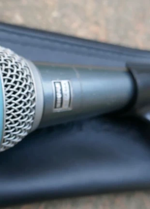 Micro Shure Bêta 58 A, marke: Shure, zustand: Sehr gut, 90,00 €, 95,20 € inklusive Vinted-Käuferschutz