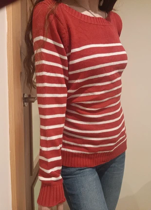 Jersey vintage de algodón a rayas, marca: Vintage Dressing, estado: Muito bom, tamanho: M / 38 / 10, €7.00, €8.05 inclui Proteção do Comprador