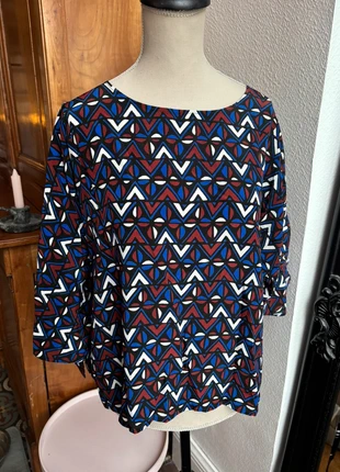 Blouse imprimé 100% soie Max Mara luxe et légèreté - Taille 36 💙, marca: Max Mara, estado: Muy bueno, tamaño: S / 36 / 8, 40,00 €, 42,70 € Protección al comprador incluida