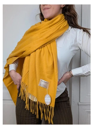 Écharpe #jaune (cachemire et laine), neuve, brand: Cashmere, condition: New with tags, €24.90, €26.85 includes Buyer Protection