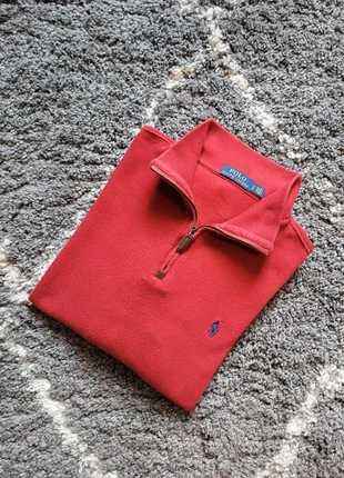 Pull Half Zip Ralph Lauren Rouge | Taille S Homme, brand: Ralph Lauren, condition: New without tags, size: S, €45.00, €47.95 includes Buyer Protection