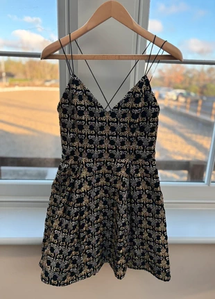 Alice + Olivia Black and Gold minidress UK10, brand: Alice + Olivia, condition: Very good, size: S / UK 8-10, £20.00, £21.70 includes Buyer Protection