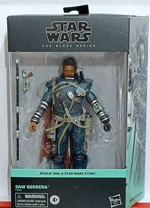 Star Wars Black Series: Saw Gerrera, marca: Hasbro, estado: Nuevo con etiquetas, tamaño: 4 años / 104 cm, 11,99 €, 13,29 € Protección al comprador incluida