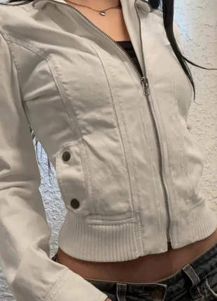 Veste Rockmore Rétro Américaine Y2K à Fermeture Éclair pour Femmes, marke: y2k, zustand: Sehr gut, größe: S / 36 / 8, 39,99 €, 42,69 € inklusive Vinted-Käuferschutz