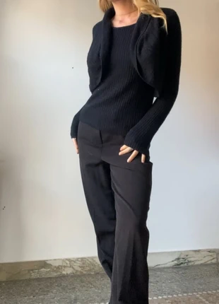 Pull noir vintage cardigan, brand: Vintage, condizioni: Ottime, taglia: S / IT 40 / EU 36, €15.00, €16.45 include la Protezione acquisti