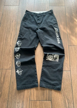 Pantalones Vaqueros Largos Dickies Baggy Y2K Retro Oversized, marque: Dickies, état: Très bon état, taille: S, 33,00 €, 35,35 € Protection acheteurs incluse