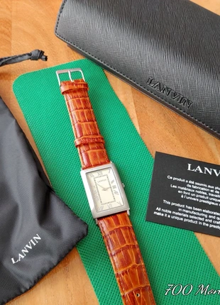 Montre format tank design Lanvin chic Paris quartz neuve fonctionne, brand: Lanvin, condition: New with tags, size: Up to 30 mm, €60.00, €63.70 includes Buyer Protection Pro