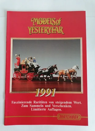 Matchbox Models of Yesteryear 1991 catalogus, marque: Matchbox, état: Neuf sans étiquette, taille: Taille unique, 4,00 €, 4,90 € Protection acheteurs incluse