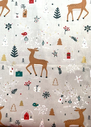 Coupon tissu Noël, marque: Domotex, état: Neuf sans étiquette, 6,00 €, 7,00 € Protection acheteurs incluse