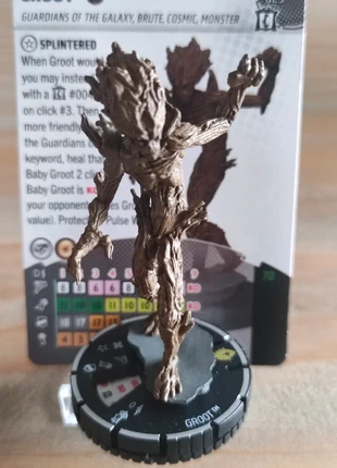 Heroclix Groot 025, marca: HEROCLIX, estado: Muito bom, €5.50, €6.48 inclui Proteção do Comprador